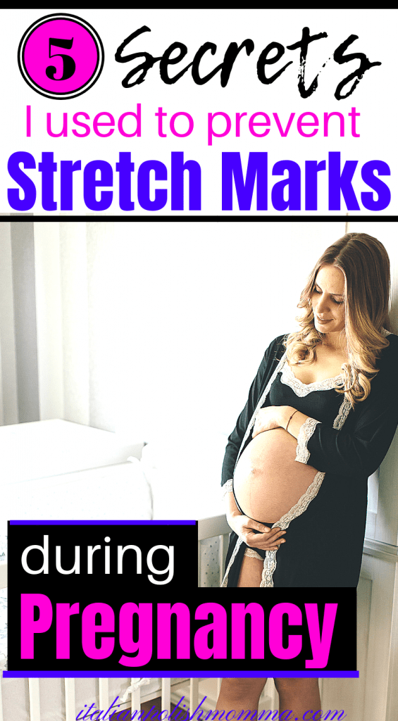 Prevent stretch marks during pregnancy