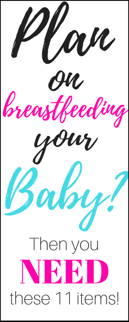 Breastfeeding products and must-haves