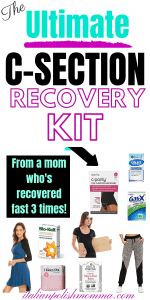 Cesarean recovery tips