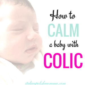 How To Calm a baby with Colic
