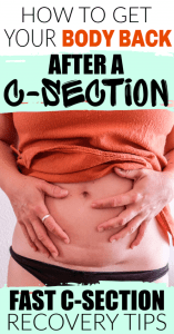 C-section recovery