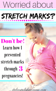 preventing stretch marks during pregnancy