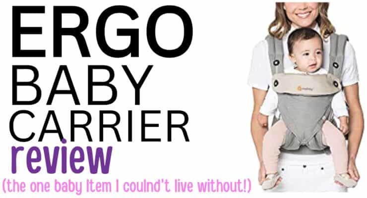 Ergo baby carrier review