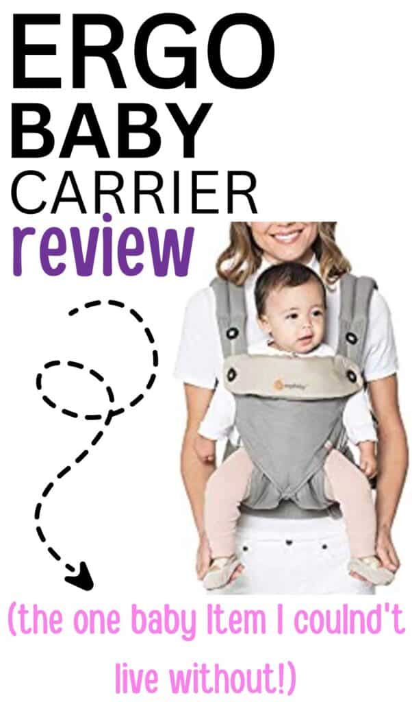 Ergo Baby Carrier Review- best baby registry item 