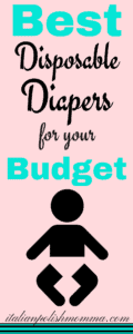 Best disposable diapers for your budget