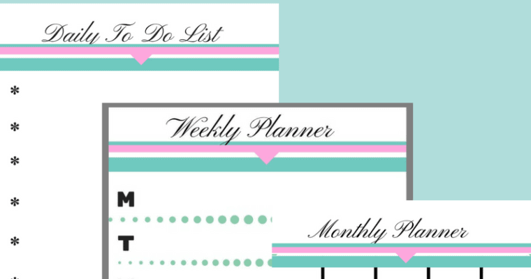 Organize Your Life With Free Printables