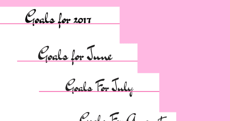 Free 8 Page Goal Printables