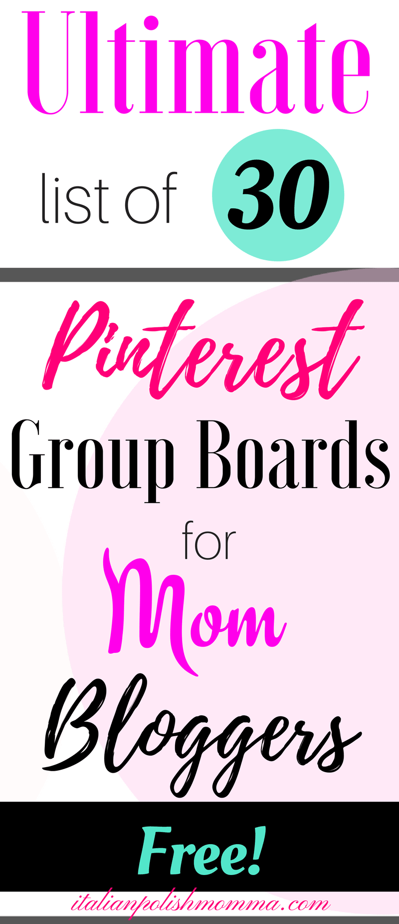 Pinterest Group Boards for Mom Bloggers