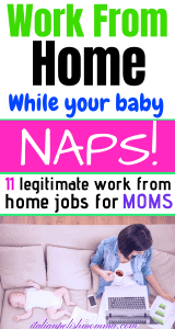 work at home jobs for moms
