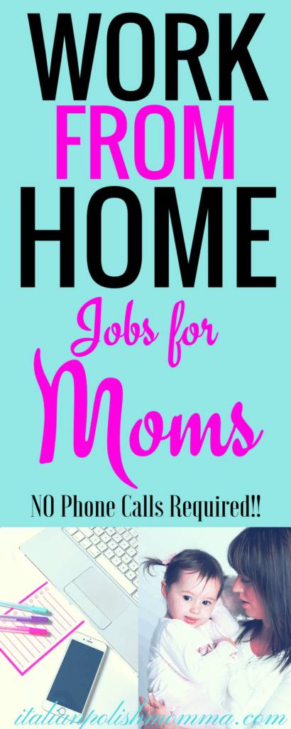 Work From Home Jobs For Moms