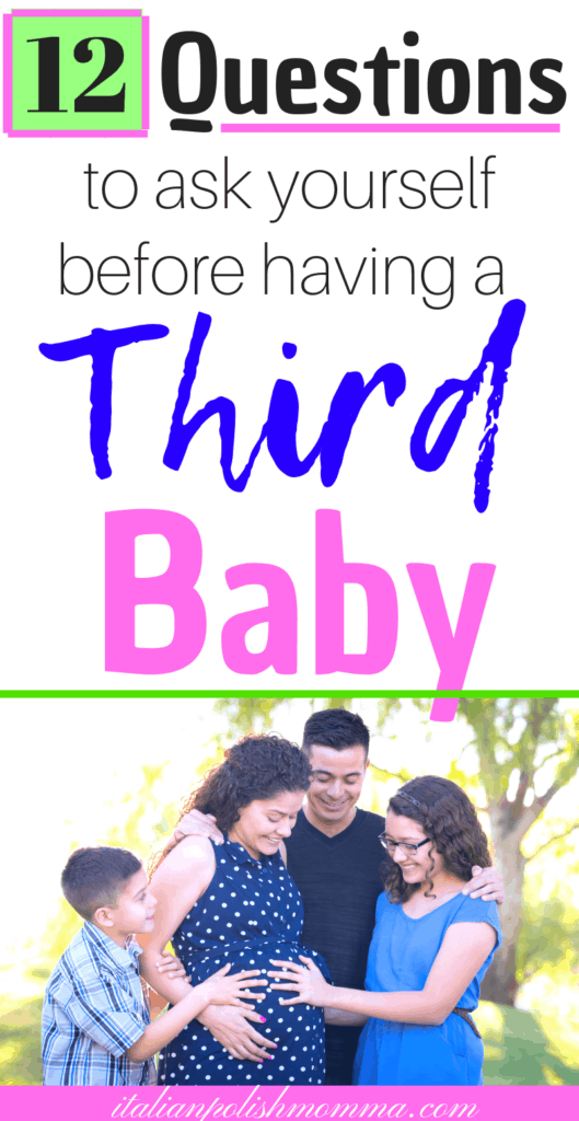 Having a third baby