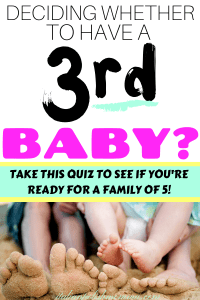 Deciding to have a third baby
