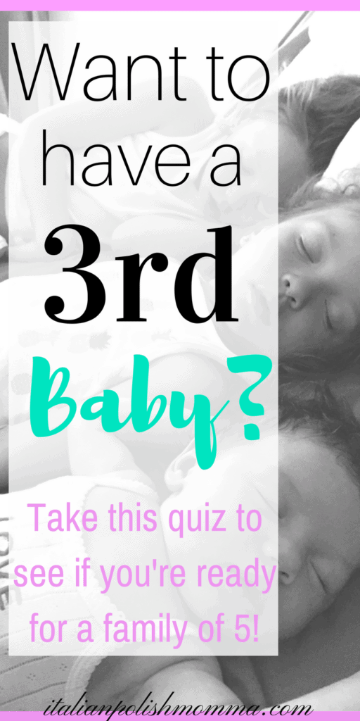 Having a third baby