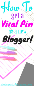 How to get a viral pin as a new blogger!