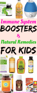 Immune system boosters, vitamins, and natural remedies for kids