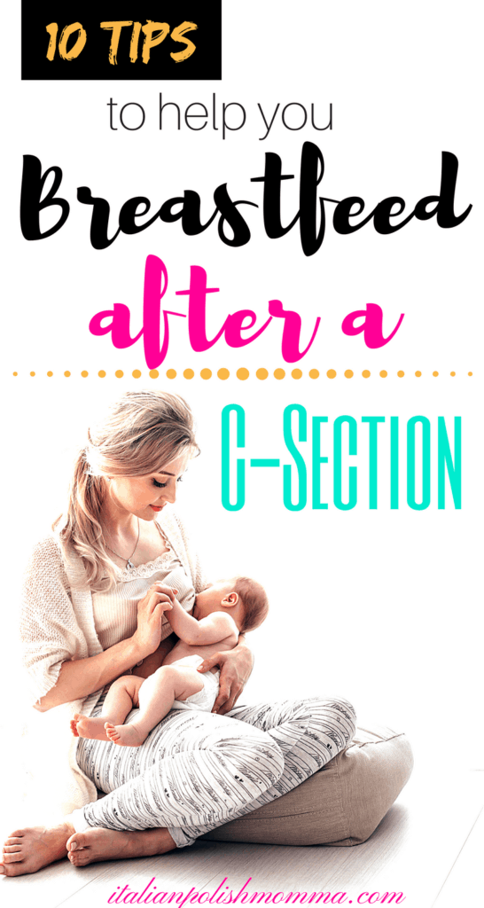 Breastfeeding after a c-section