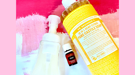 diy foaming hand soap