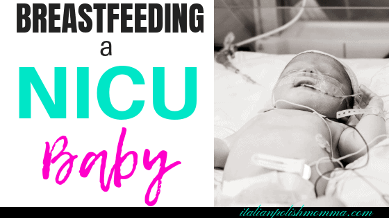Breastfeeding a NICU baby