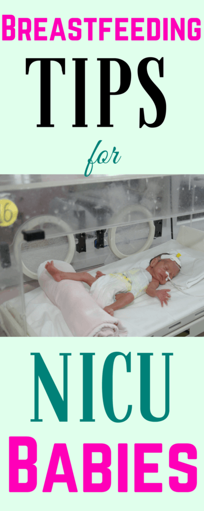 breastfeeding tips for NICU babies