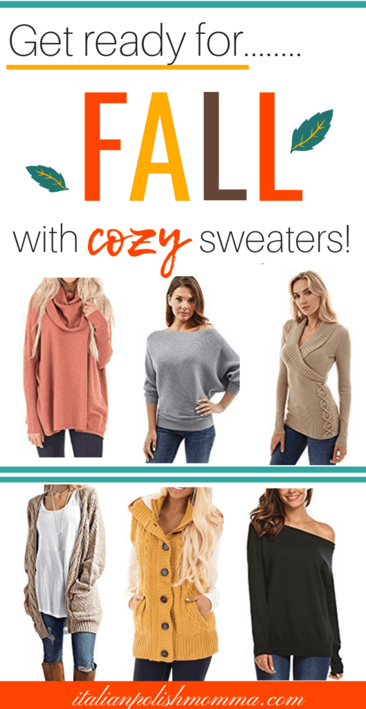 Fall cozy sweaters