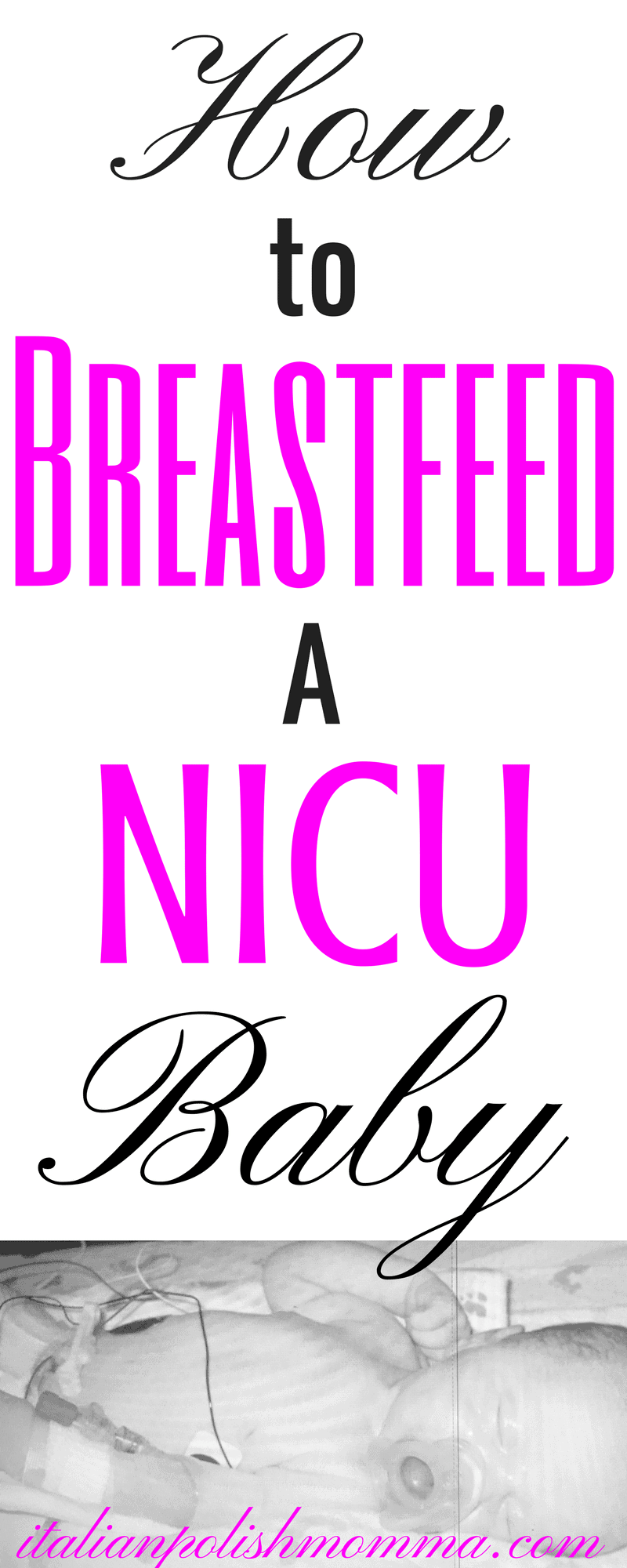 Breastfeeding a NICU baby