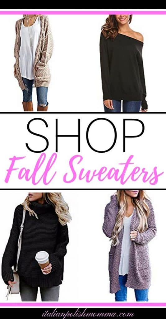 Fall sweaters