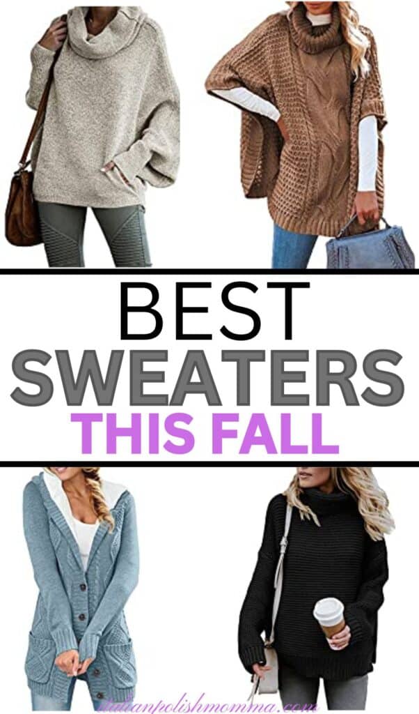 Best Fall Sweaters for women