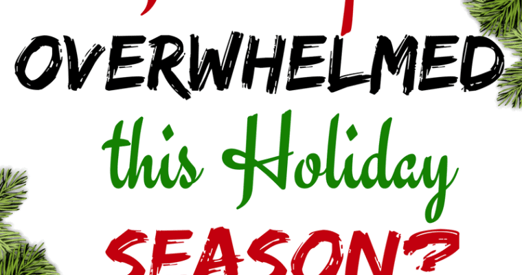 Best Holiday Planner For The Overwhelmed Mom