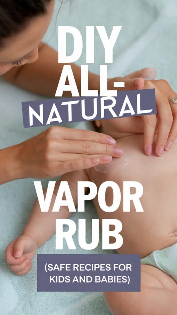 All-Natural DIY Vapor Rub
