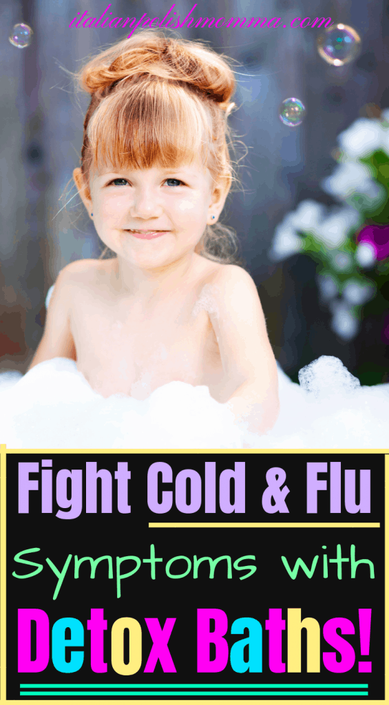 Fight cold & flu with detox baths