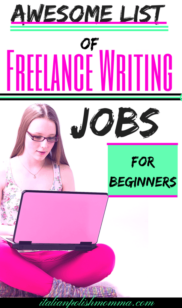 Awesome list of freelance writing jobs