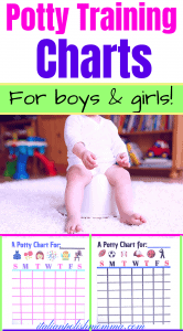 Potty training charts