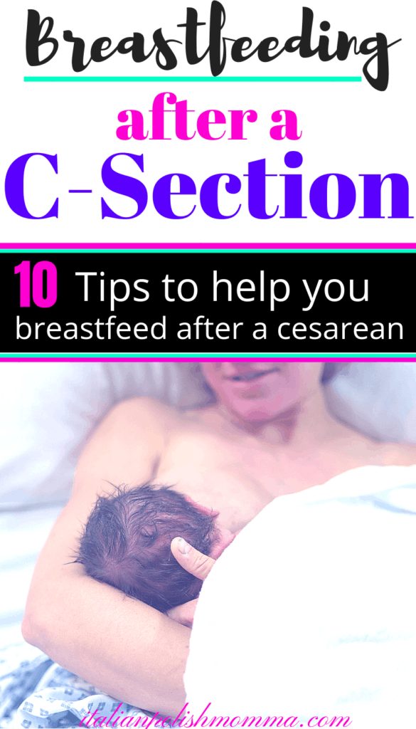 Breastfeeding after a csection
