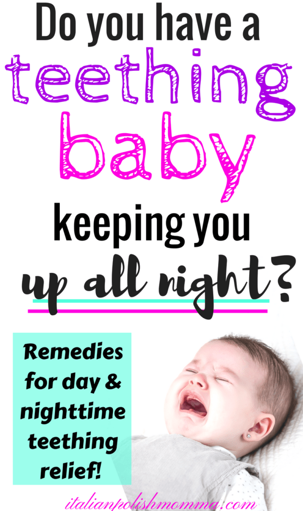 Teething baby remedies