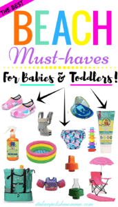 Beach must haves for baby