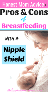 breastfeeding with a nipple shield