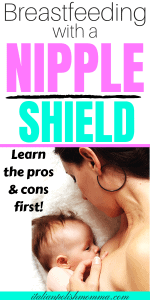 Nipple shield breastfeeding