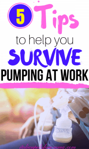 Tips to help you pump at work