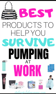 best products to help you survive pumping at work