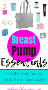 Breast pump essentials