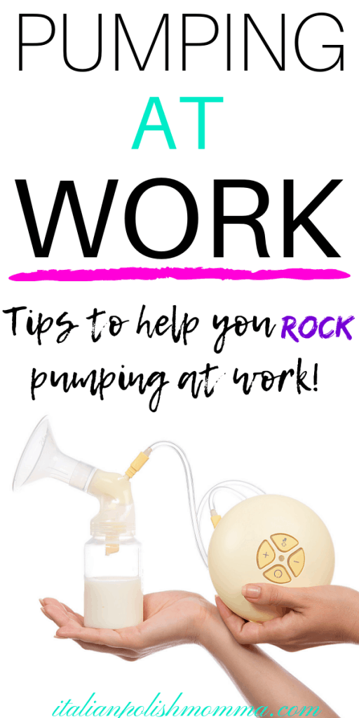 Breast pumping tips for work