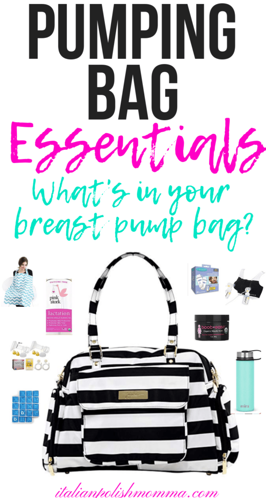 Pumping bag essentials