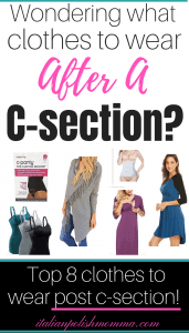 Clothes after c-section