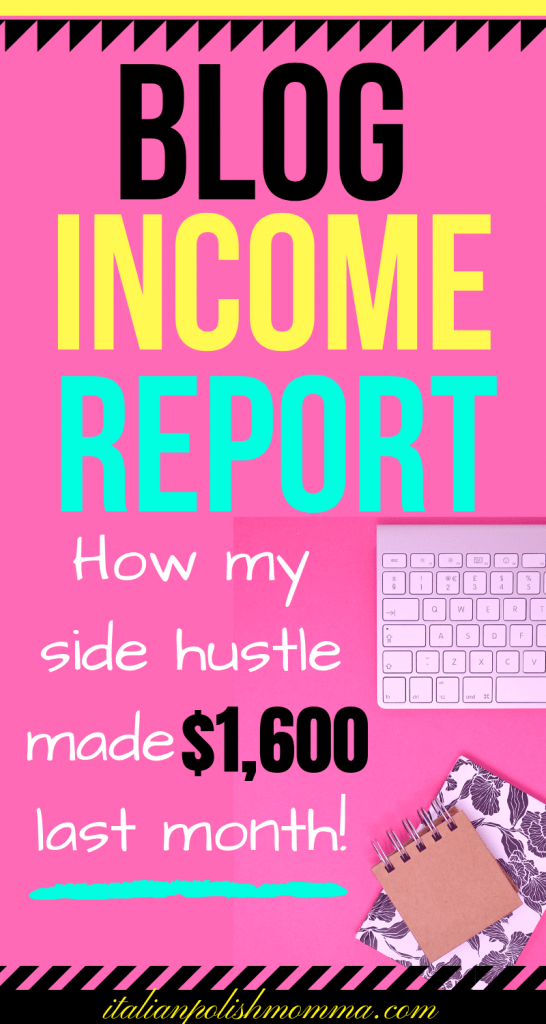 Blog Income Report