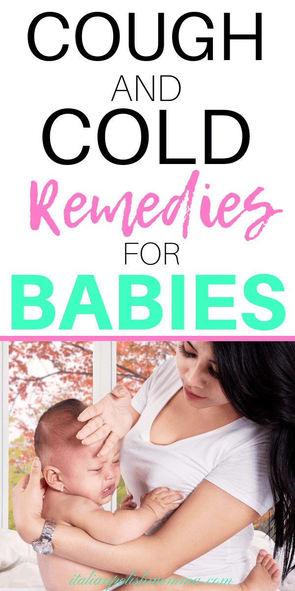 Cough and cold remedies for babies