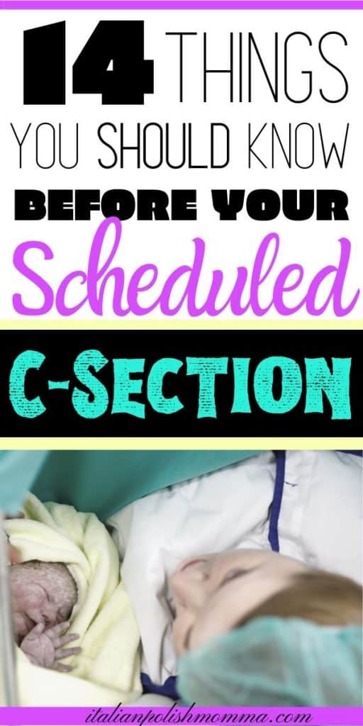 C-section preparation