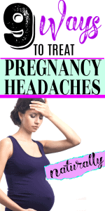 pregnancy headaches