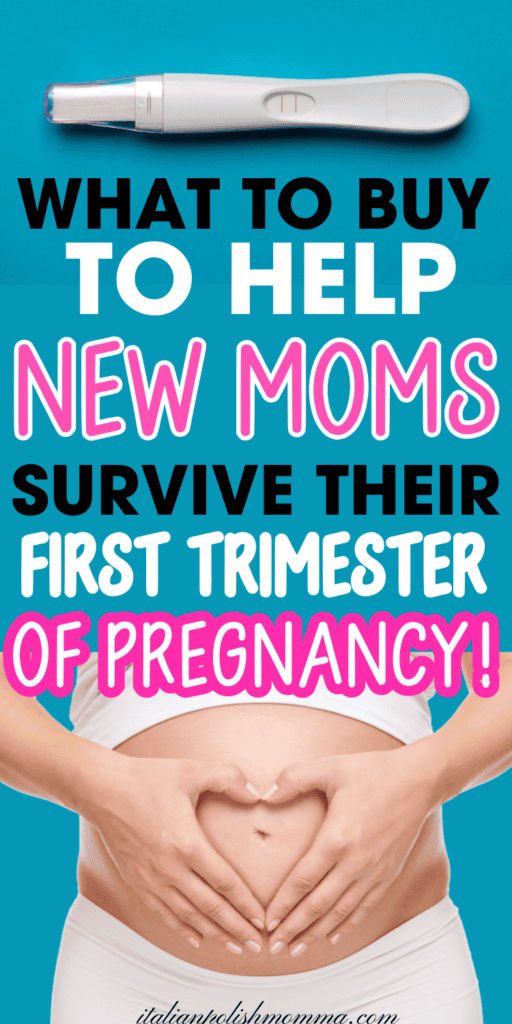 First-trimester pregnancy- what to buy as soon as you find out you're pregnant!