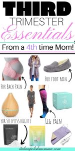 Third trimester essentials