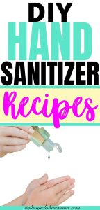 DIY Hand Sanitizer Recipes